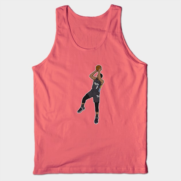 Kevin Durant Fade Away Cartoon Style Tank Top by ray1007